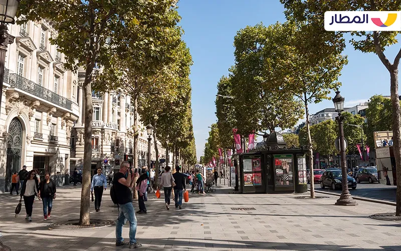 Champs Elysees Avenue Street
