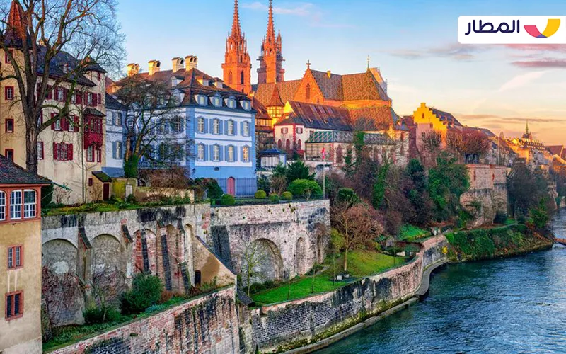 The city of Basel in Switzerland