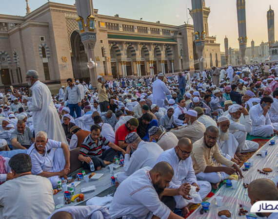 اجواء رمضان في المدينة المنورة