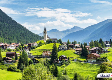 غراوبوندن السويسرية أرض الجمال