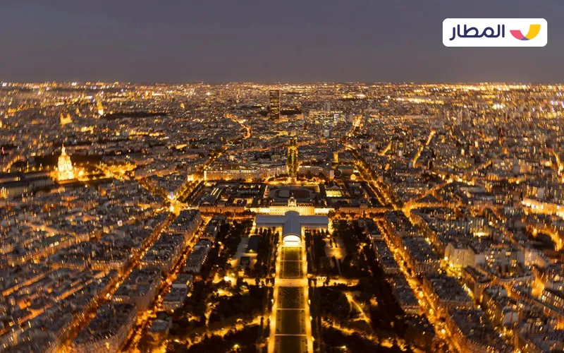 The view of Paris from the top of the Eiffel Tower 1