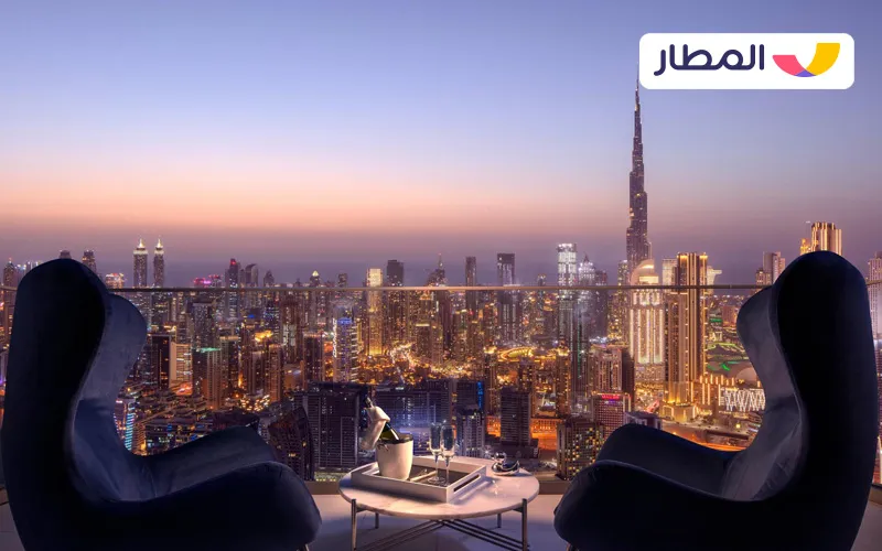 Restaurant SLS Dubai overlooks the Dubai skyline 2