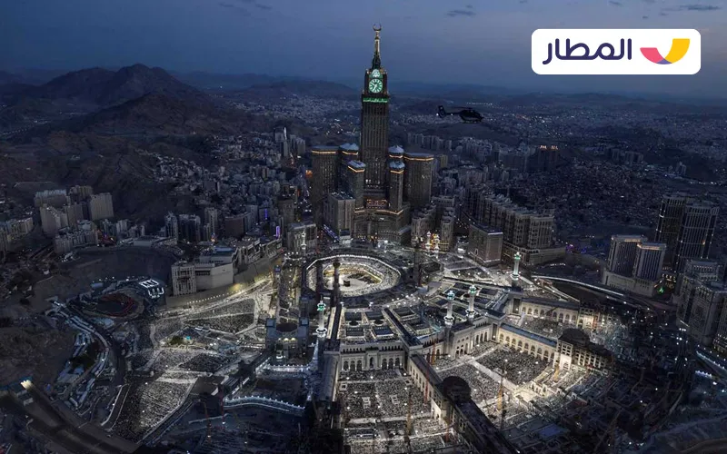 The Holy Mosque in Mecca