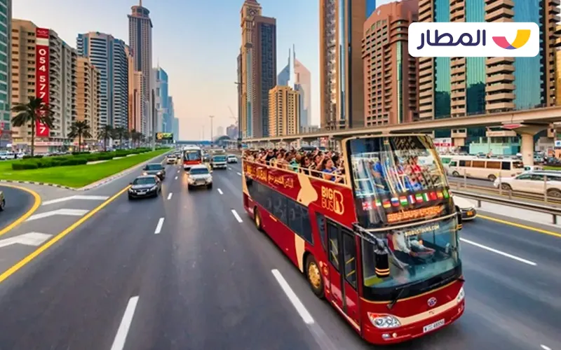 Available transportation within Dubai