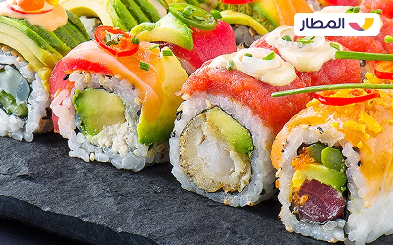 Monsoon Specializing in sushi and Asian dishes