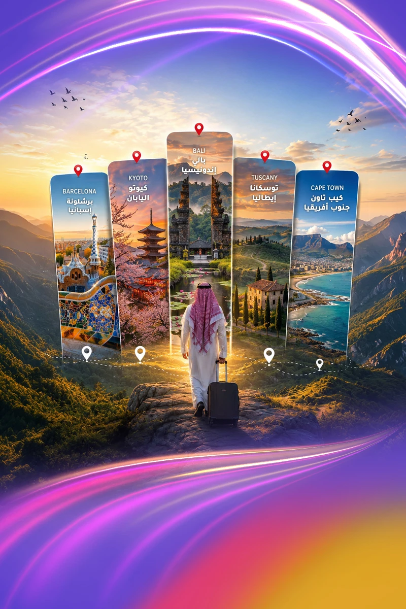 أفضل الوجهات السياحية في شهر أكتوبر