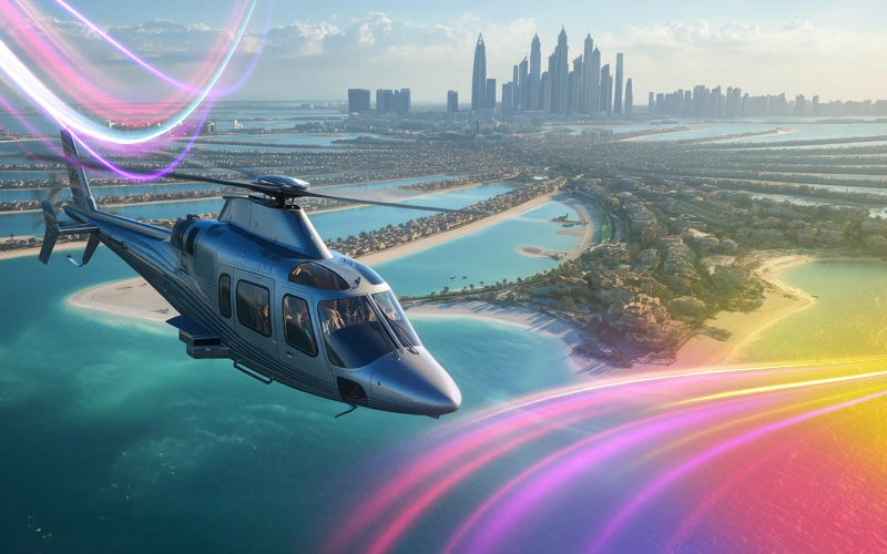 Helicopter-Tour-Over-Palm-Jumeirah-with-Magical-Aerial-Moments