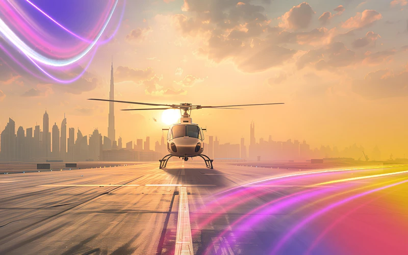 Helicopter-Tour-Over-Palm-Jumeirah-with-Magical-Aerial-Moments