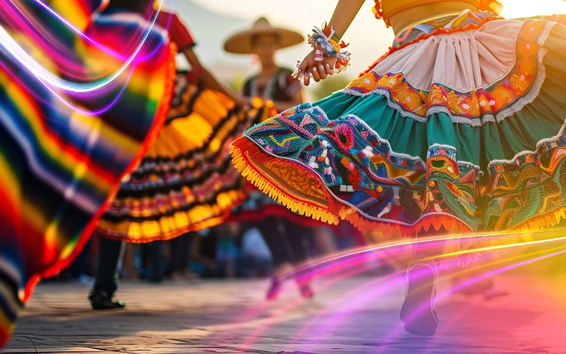 Mexico-Celebrations,-Colors-and-Life