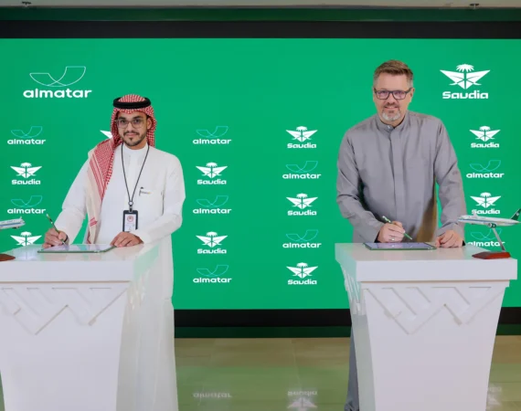 Partnership Between almatar and Saudia