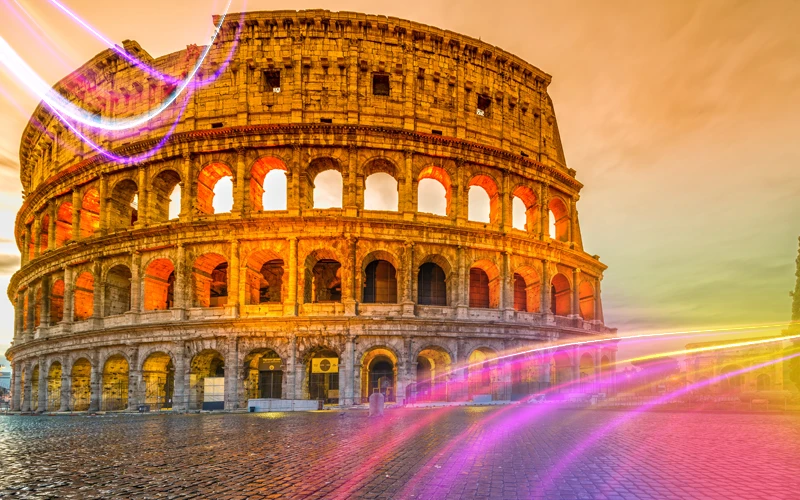 The-Colosseum-and-the-Roman-Forum