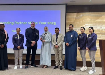 المطار يحصل على جائزة أفضل شريك لعام 2025 من طيران أديل