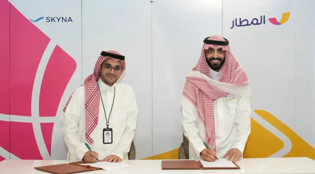 almatar signs a strategic agreement with SKYNA to develop private aviation services