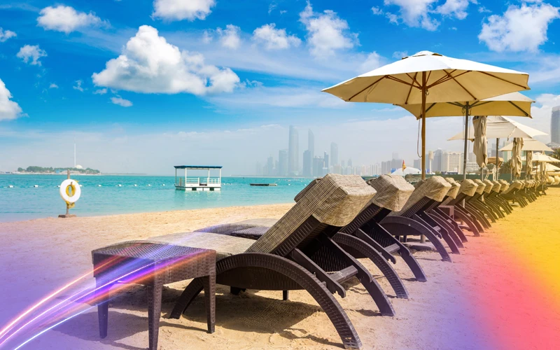 Relaxing-on-the-beach-in-Abu-Dhabi-2