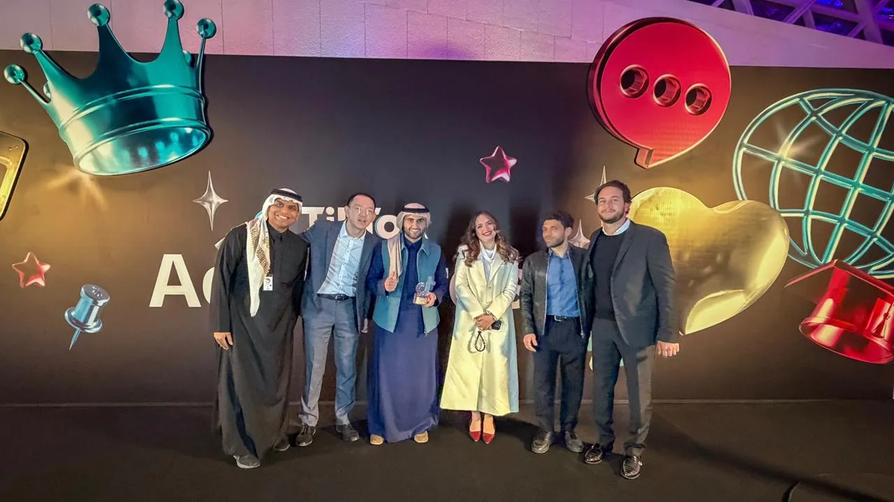 almatar wins Best Brand Transformation Award from TikTok for 2025 almatar wins Best Brand Transformation Award from TikTok for 2025