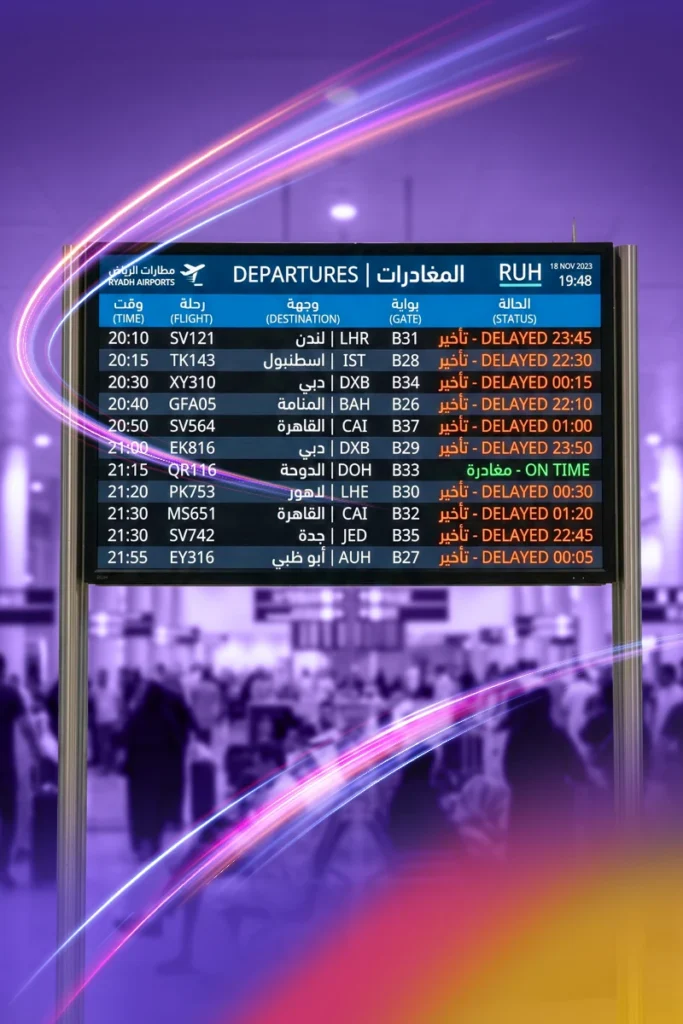 تأخيركم علينا: تعويضك الفوري عند تأخر رحلتك لأي سبب