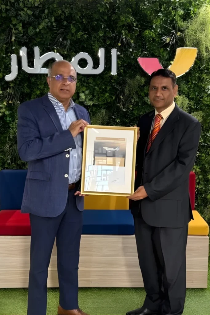 almatar receives recognition from flydubai for 2025 passenger sales performance