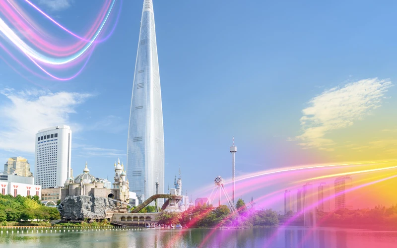 South Korea Modern Cities and Green Islands