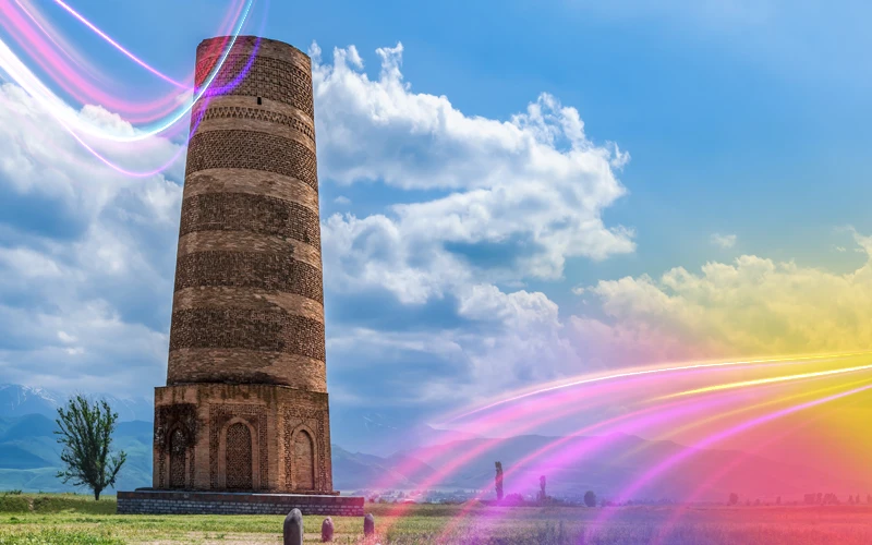 Osh and Burana Tower Kyrgyzstans Historic Side