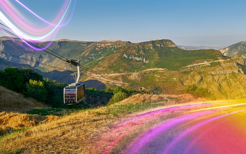 Tatev Monastery and the Wings of Tatev Cable Car